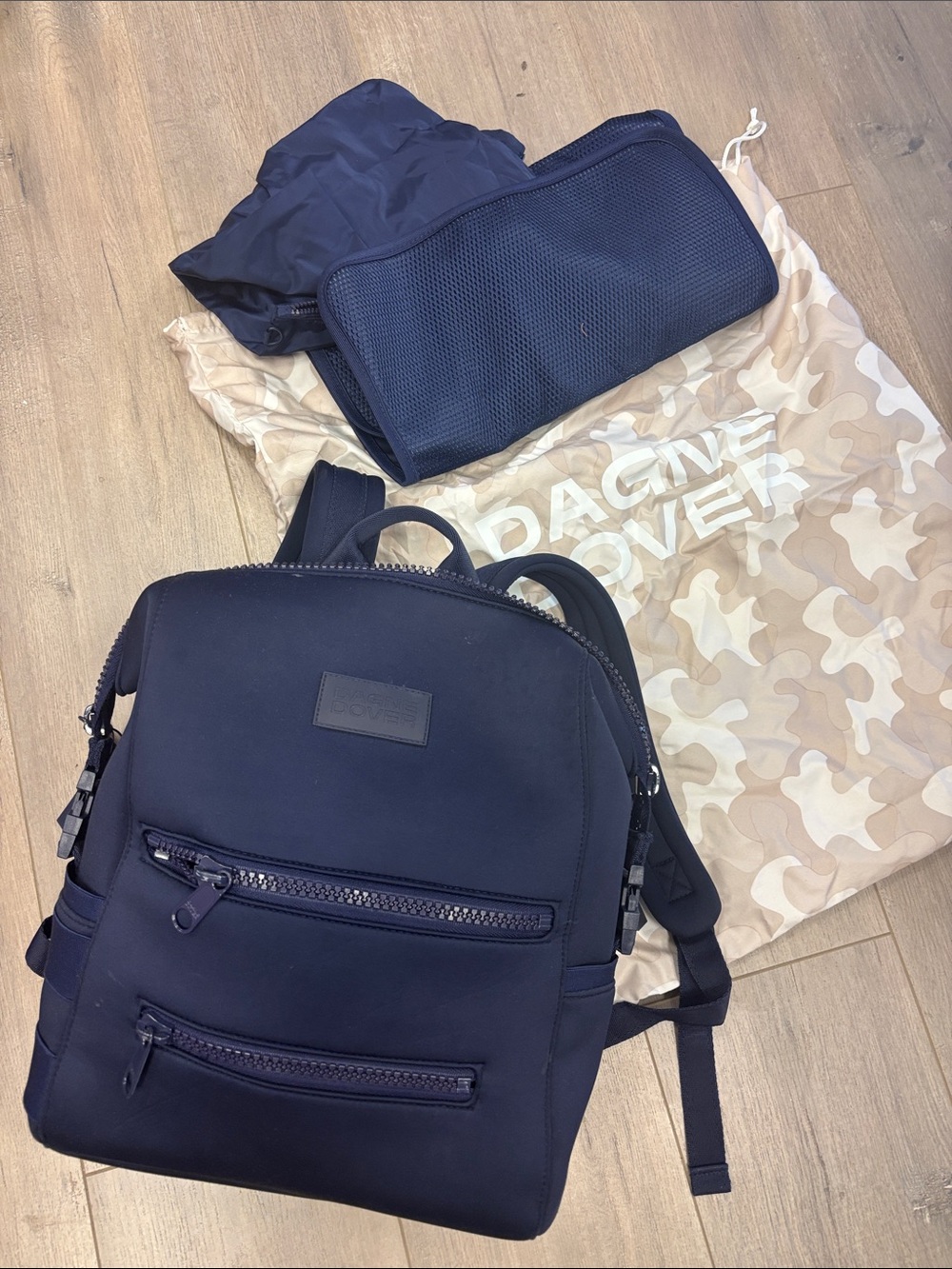 Dagne Rover navy Backpack baby diaper bag